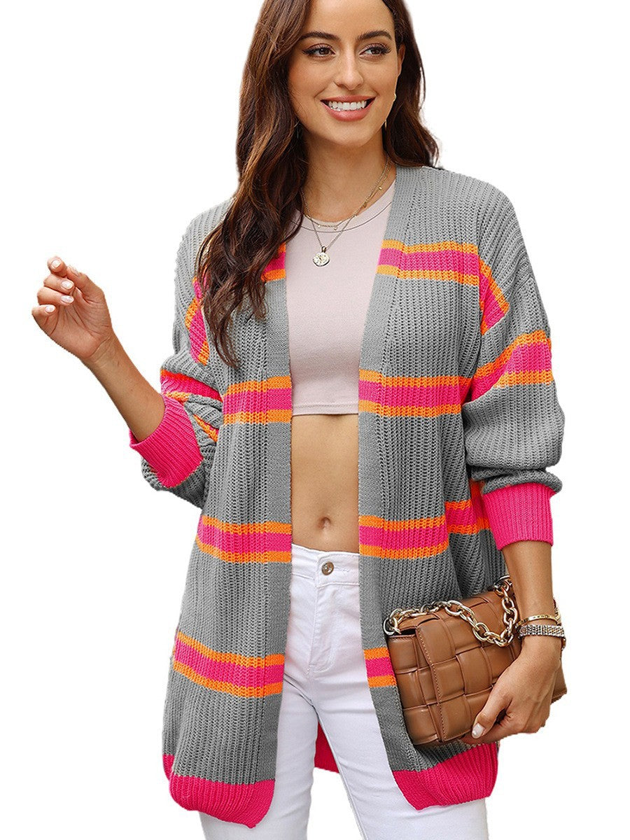 Striped Cardigan