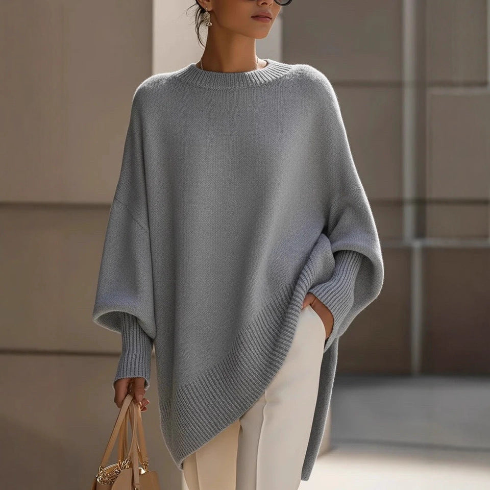 Women's Round Neck Knit Sweater
