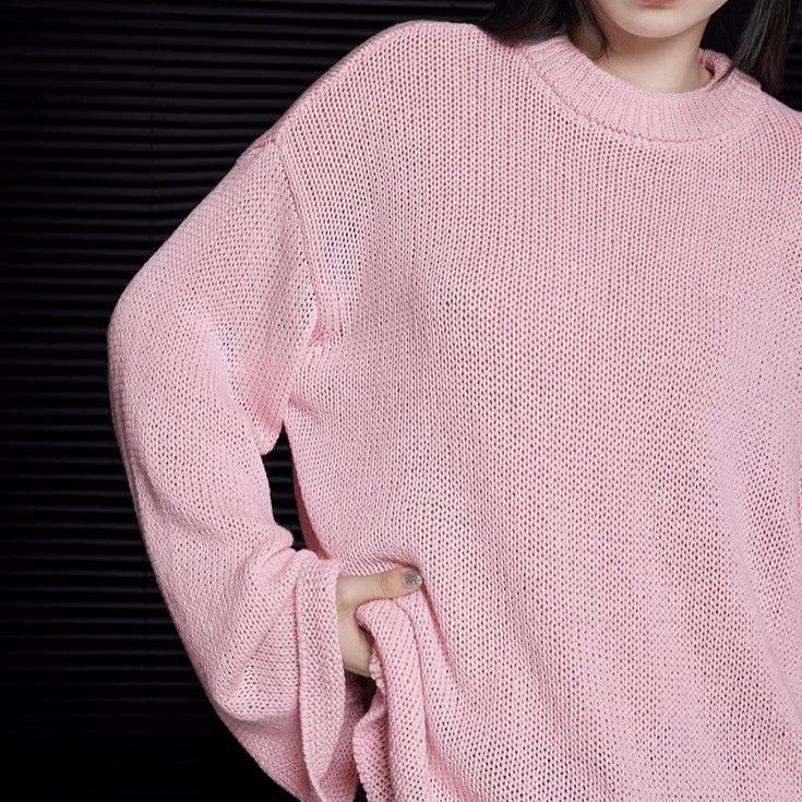Womens Knitted Pullover Sweater