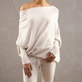 Solid Color Crewneck Pullover Sweater