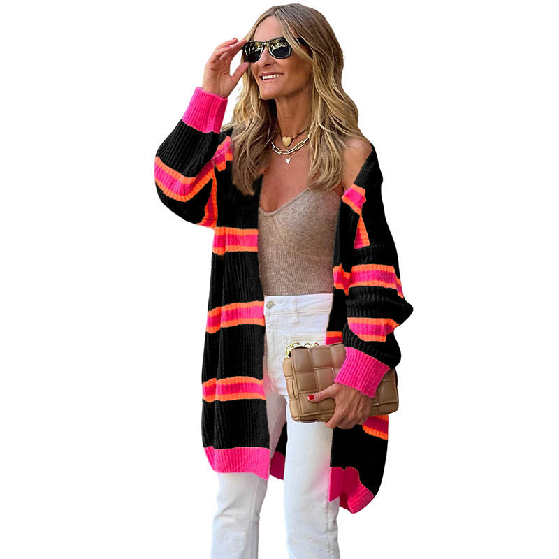 Striped Cardigan