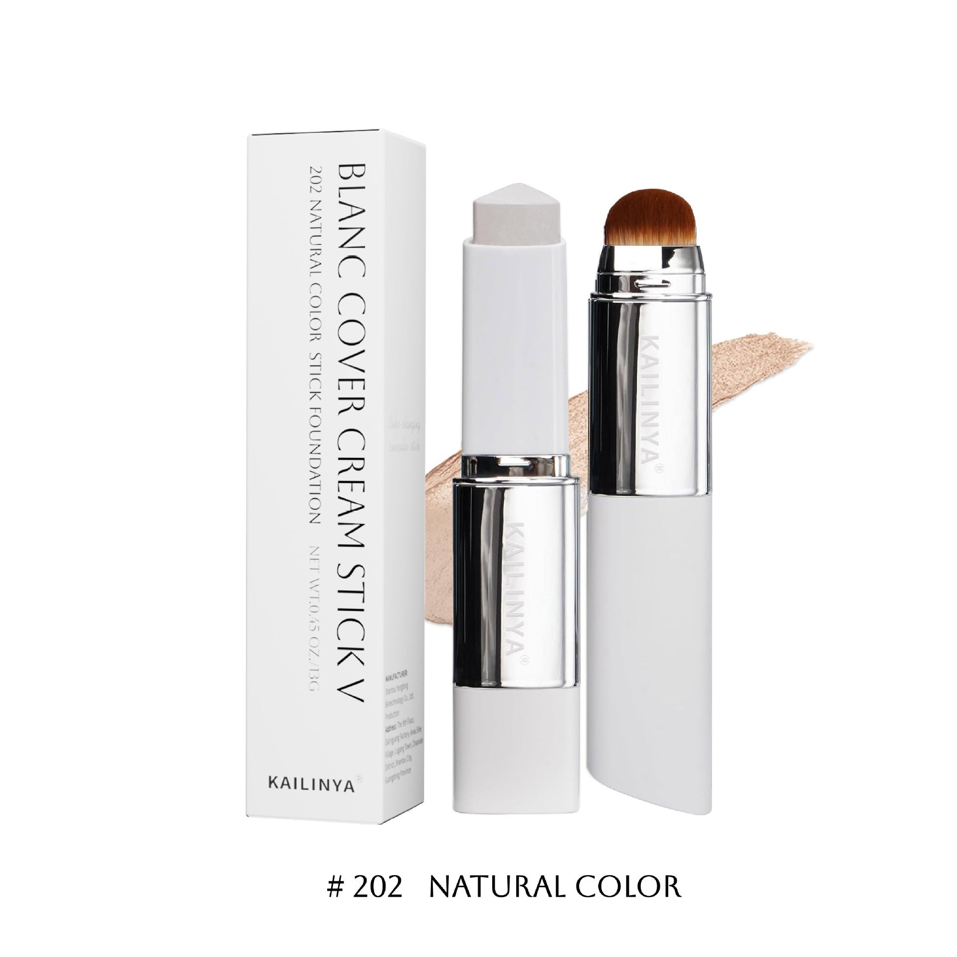 Dual-Ended Color Changing Foundation Stick