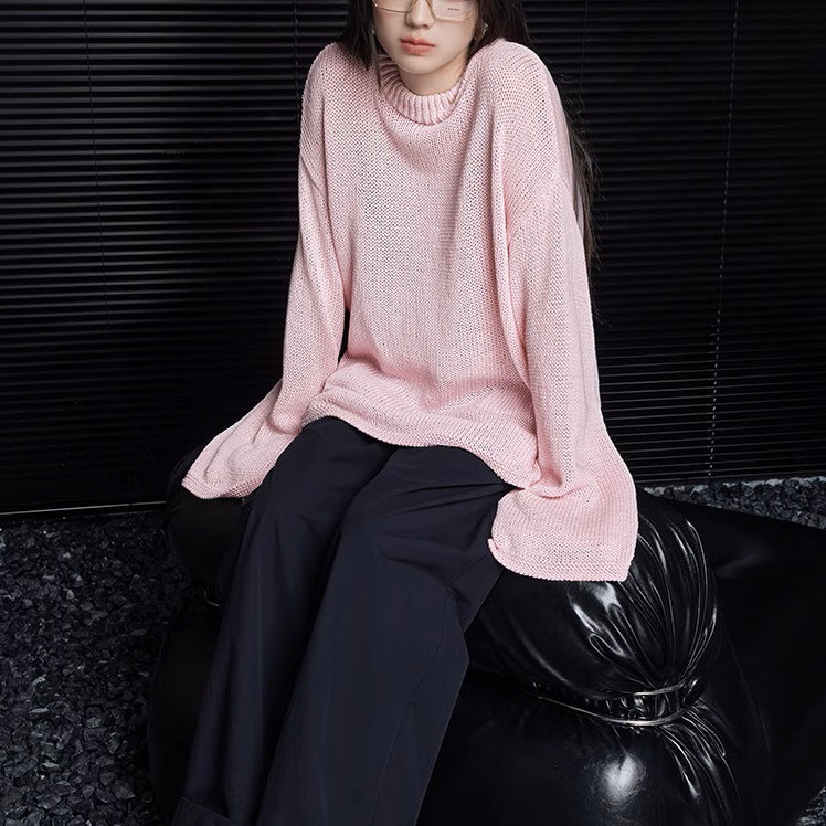 Womens Knitted Pullover Sweater