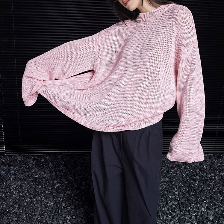 Womens Knitted Pullover Sweater