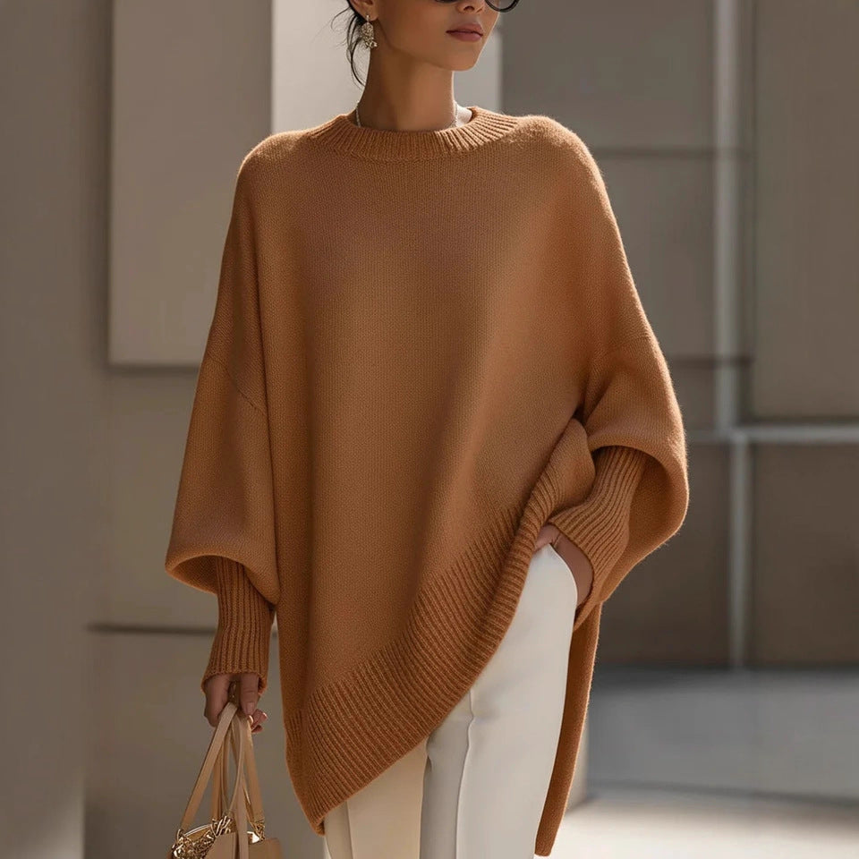 Women's Round Neck Knit Sweater