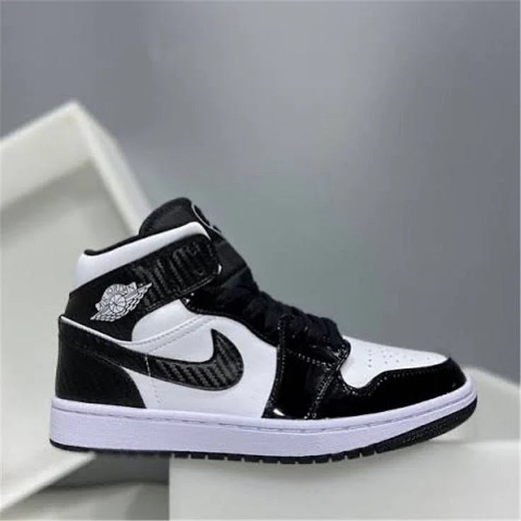 Air Mid Panda Black and White