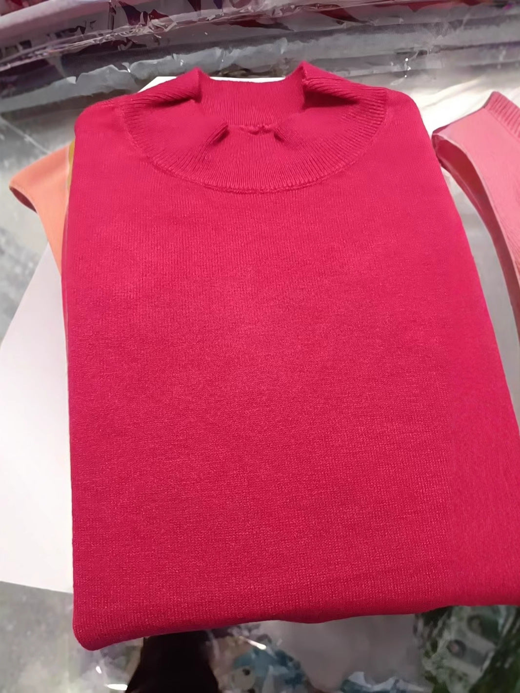 Women's Half Turtleneck Knitwear Pullover