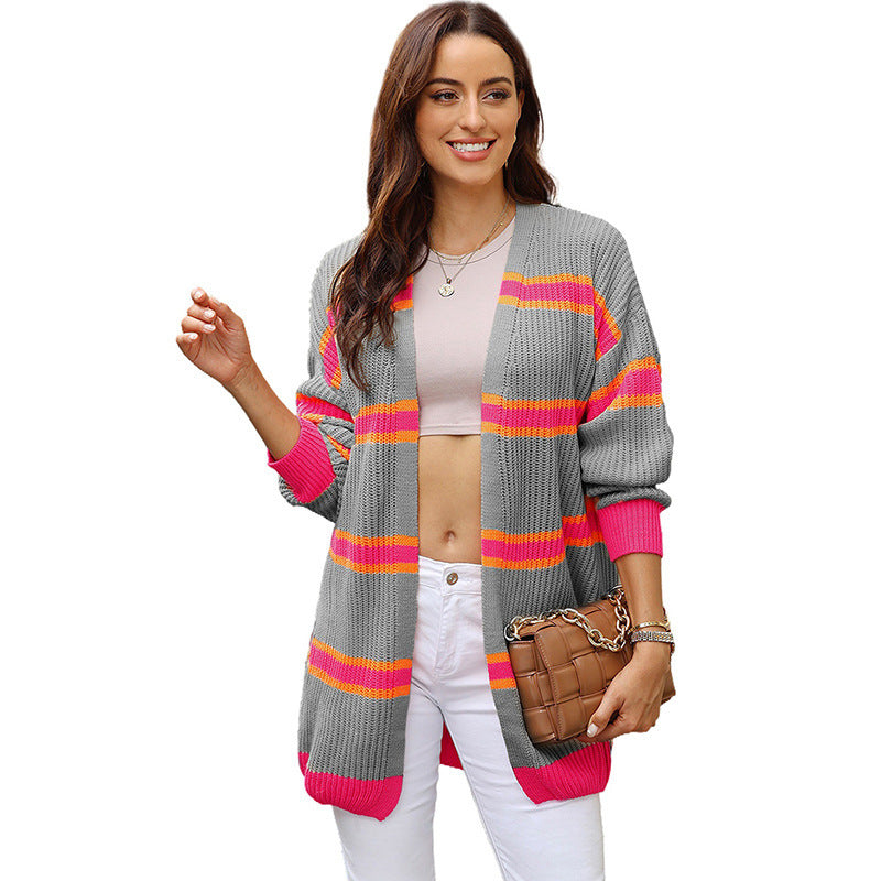Striped Cardigan