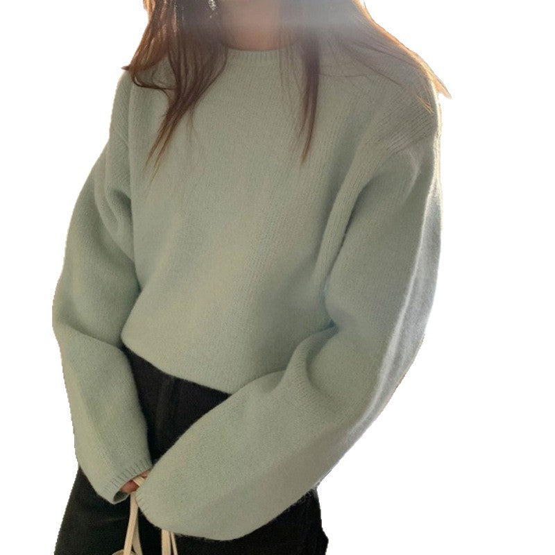 High-End Loose Fit Pullover Sweater for Women