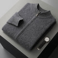 Men's Wool Cardigan and Pants Set