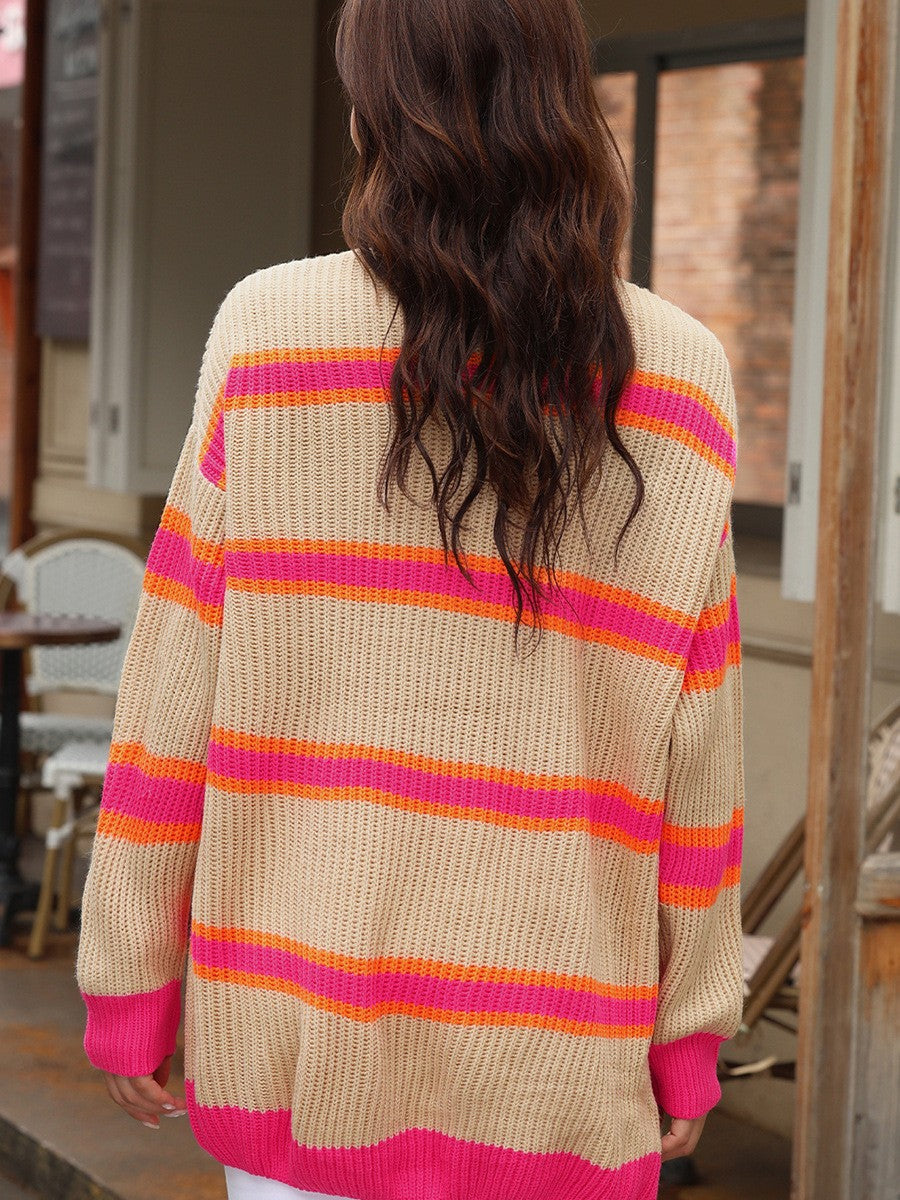 Striped Cardigan